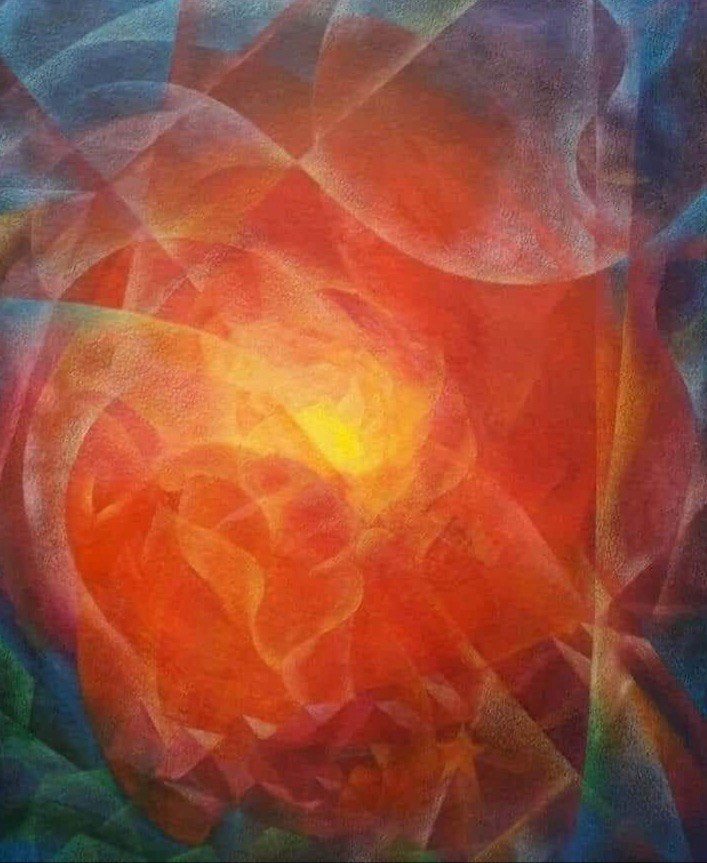 Oro nel Cuore 50x30 cm
