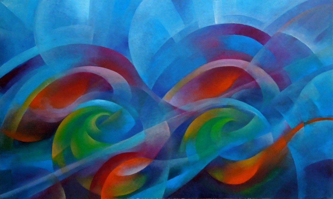 Forme in Movimento 90x60 cm