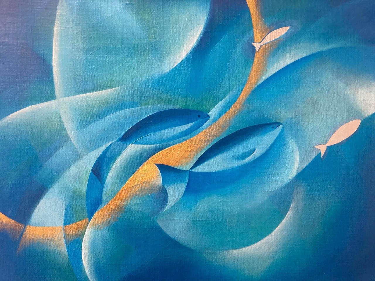 Olio su tela 20x40